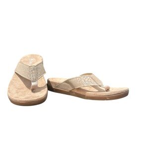 Spenco Orthotic Sandals,  Comfort Cheetah‎ Tan Women's Size 11